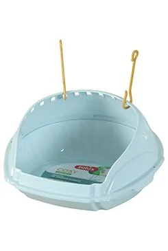 Toaleta pro hlodavce COSY kulatá modrá