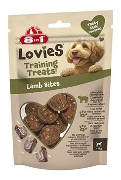 Pochoutka Lovies Training Treats Lamb Bites Gramáž 90g