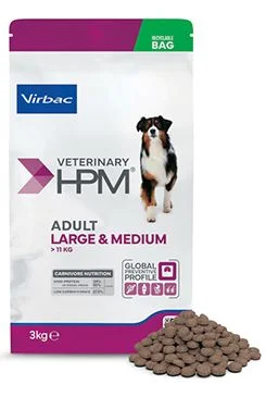 VET HPM Dog Large&Medium Gramáž 3kg, Stáří Adult