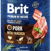 Dog by Nature can Pork & Trachea Gramáž 800g