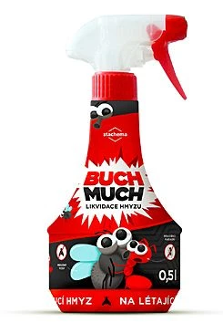 Buch Much Repellent Spray Against Flying Insects Objem 500ml
