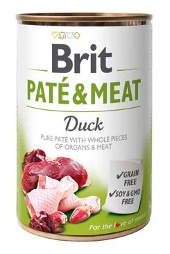 Brit Dog konz Paté & Meat Duck Gramáž 400g