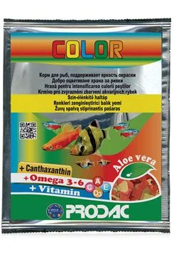 Comida para peces Color Gramáž 12g