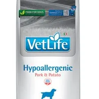 Vet Life Natural DOG Hypo Pork & Potato Gramáž 2kg