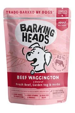 Barking Heads Beef Waggington kapsa Gramáž 300g