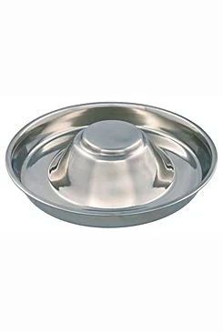 Comedero de acero inoxidable para cachorros con centro elevado TR Objem 4l, Rozměr 38cm