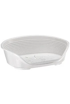 Cama de plástico SIESTA DLX 4 blanca 61,5x45x21 FP Rozměr 5cm