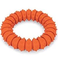 Dog Toy Floating Ring Vanilla Rubber Orange KAR Rozměr 15cm