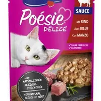 Cat Poésie Délice Sauce pouch with beef Gramáž 85g