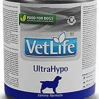 Vet Life Natural DOG lata UltraHypo Gramáž 300g