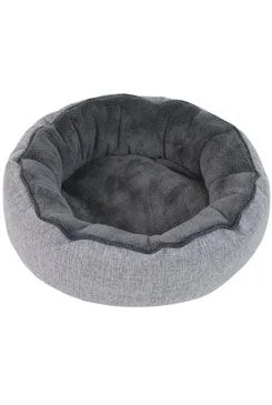 Cama redonda EMILY gris claro Rozměr 65cm