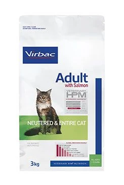 VET HPM Cat Salmon Neutered&Entire Gramáž 3kg, Stáří Adult