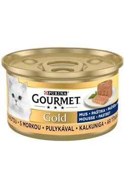 Gourmet Gold can cat pâté tender turkey Gramáž 85g