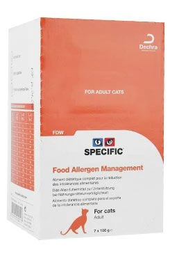 FDW Food Allergy Management cat tin 7x100g