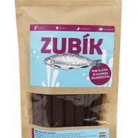 Snack ZUBÍK Láminas de pescado con mejillón de labio verde Gramáž 200g
