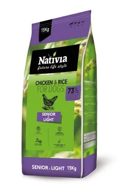 Nativia Dog Senior&Light Gramáž 15kg