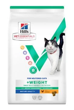 Hill's Fel. VE Mature 7+ MB Weight Chicken Gramáž 1,5kg, Stáří kočky Dospělá