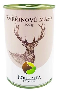 BOHEMIA MASO Caza en su propio jugo Gramáž 400g