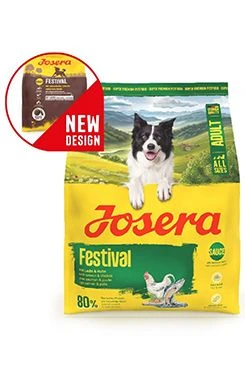 Josera Dog Super Premium A S Festival Gramáž 900g, Stáří Adult