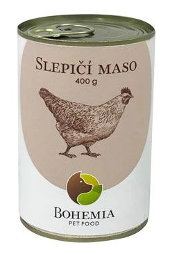 BOHEMIA MASO Chicken in its own juice Gramáž 400g