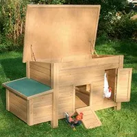 Gallinero Florentina 146x74x80 cm