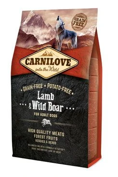 Dog Lamb & Wild Boar Gramáž 4kg, Stáří kočky Dospělá