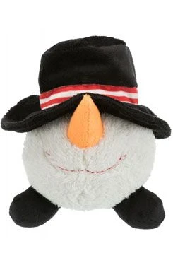 Juguete navideño para perro Pelota Muñeco de Nieve peluche 18 TR Rozměr 29cm