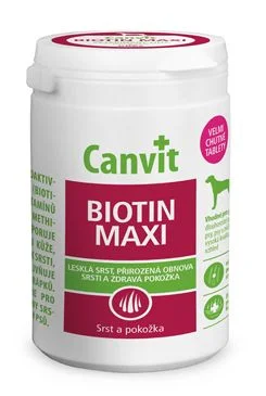 Canvit Biotin Maxi pro psy ochucený Gramáž 500g