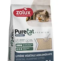 Podestýlka PURECAT rostlinná hrudkující Objem 8l