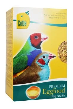 CéDé EGGFOOD Tropical Finches Bird Food Gramáž 1kg