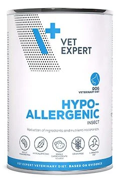 VD 4T Hypoallergenic Insect Dog can Gramáž 400g