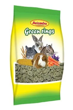 Avicentra kroužky s vojtěškou pro hlodavce Gramáž 10kg
