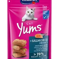 Snack para gatos Yums salmón Gramáž 40g