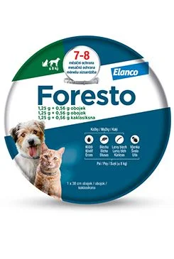 Foresto 38 collar para gatos y perros pequeños