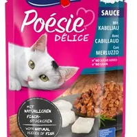 Cat Poésie Délice Sauce pouch cod Gramáž 85g