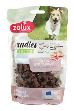 CANDIES Ham Cubes Dog Treat Gramáž 150g