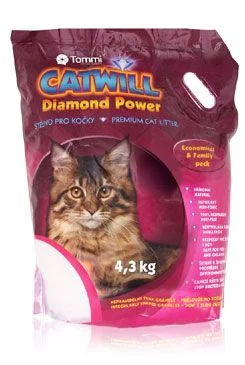 Catwill Diamond Power podestýlka 4,3 kg