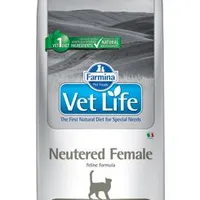 Vet Life Natural CAT Neutered Female Gramáž 10kg