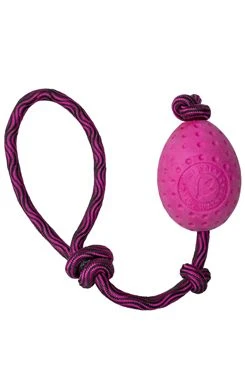 Juguete perro EGG MAXI flotante de TPR rosa Kiwi
