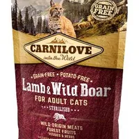 Cat Lamb & Wild Boar Sterilised Gramáž 400g, Stáří kočky Dospělá