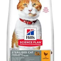 Hill's Fel. SP Sterilised Cat Chicken Gramáž 1,5kg, Stáří Adult