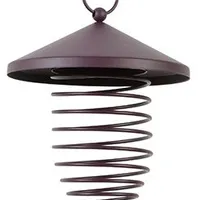 Outdoor SPIRAL feeder for fat balls, metal, purple Rozměr 22cm
