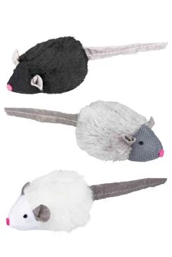 Cat Toy Microchip Mouse with Sound and Catnip TR Rozměr 6cm