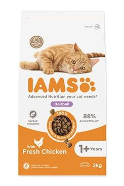 Cat Hairball Chicken Gramáž 2kg, Stáří Adult