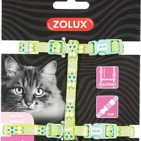 ETHNIC Cat Harness Nylon Green