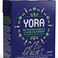 YORA Dog Tetrapack paštika z hmyzu jablko pastiňák390 g