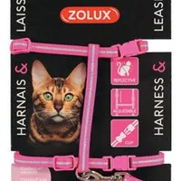 Arnés para gato con correa, rosa Rozměr 1,2m