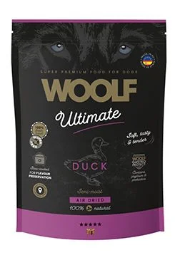 Woolf Ultimate DogFood Semi Moist Duck Gramáž 1kg