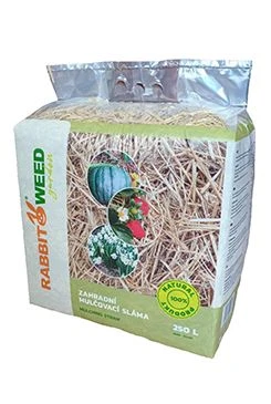 Paja de acolchado para frutas y verduras RabbitWeed 250l