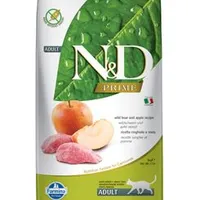 N&D PRIME CAT Boar & Apple Gramáž 1,5kg, Stáří Adult